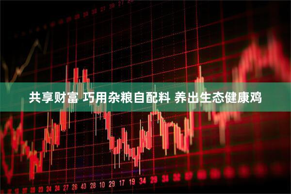 共享财富 巧用杂粮自配料 养出生态健康鸡