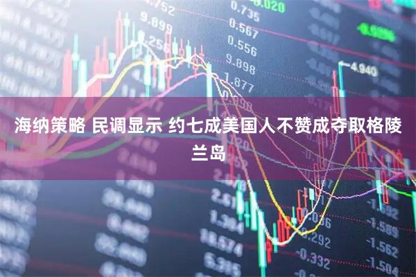 海纳策略 民调显示 约七成美国人不赞成夺取格陵兰岛