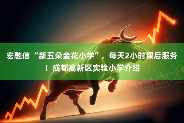 宏融信 “新五朵金花小学”，每天2小时课后服务！成都高新区实验小学介绍